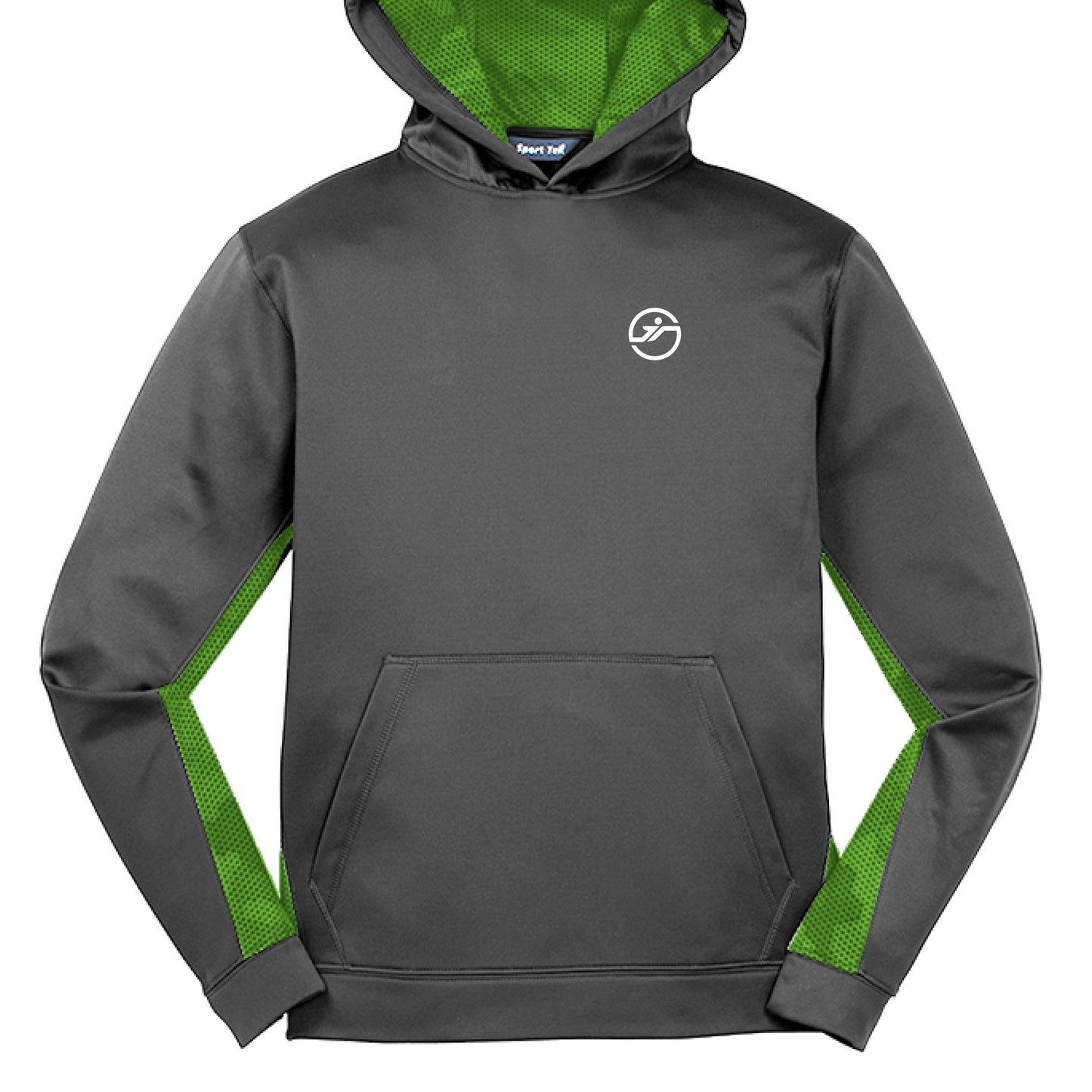 Dk Smk Gy/Lime - FRONT