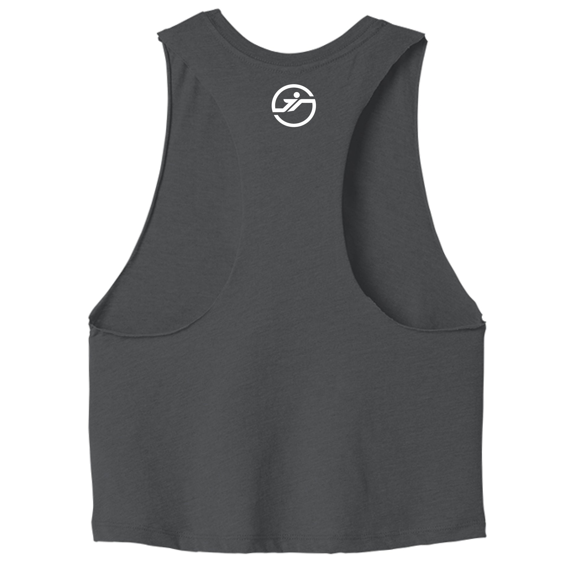 DARK GRY HEATHER - BACK