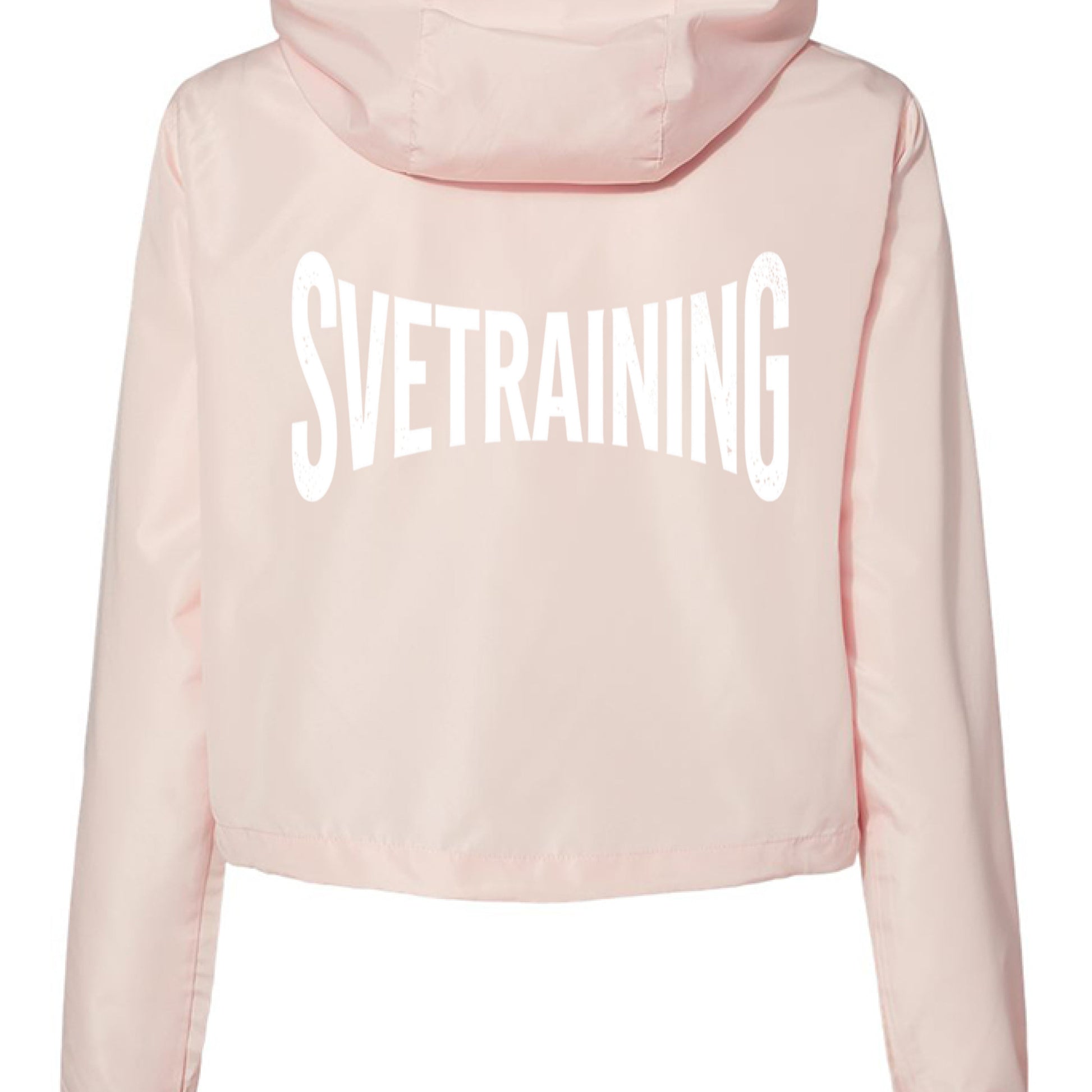 Blush/ White Zipper - BACK