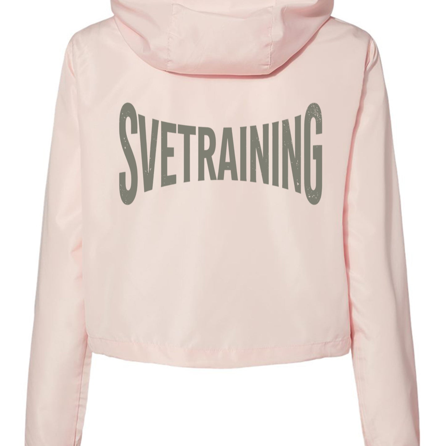 Blush/ White Zipper - BACK