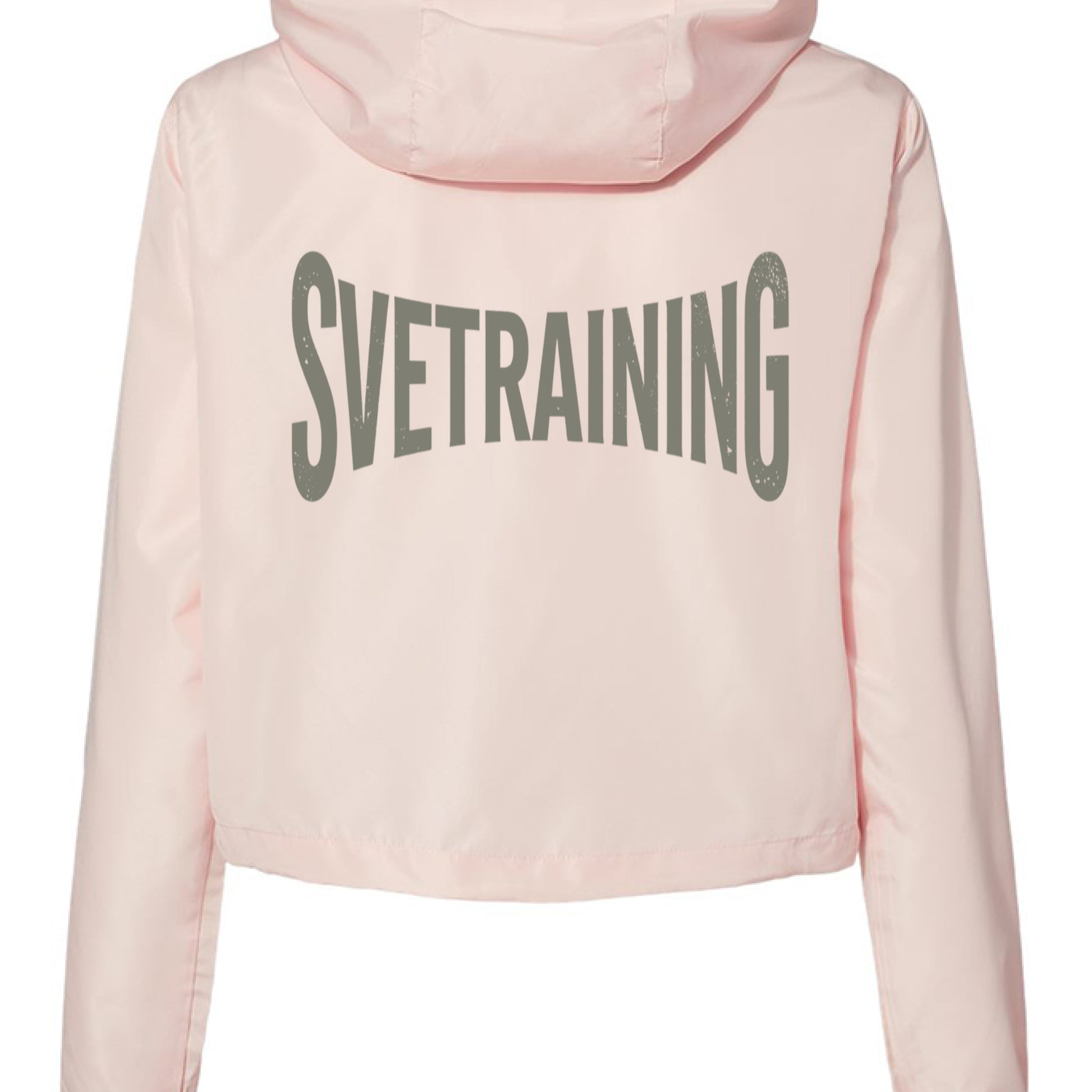 Blush/ White Zipper - BACK