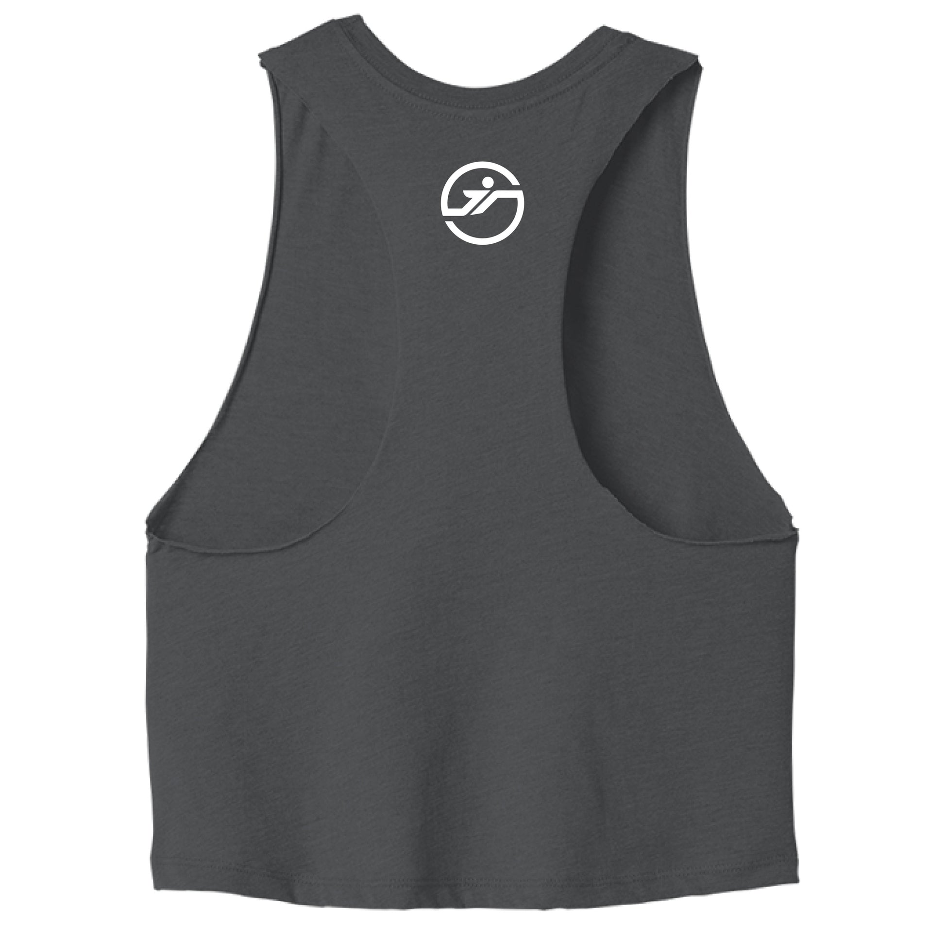 DARK GRY HEATHER - BACK