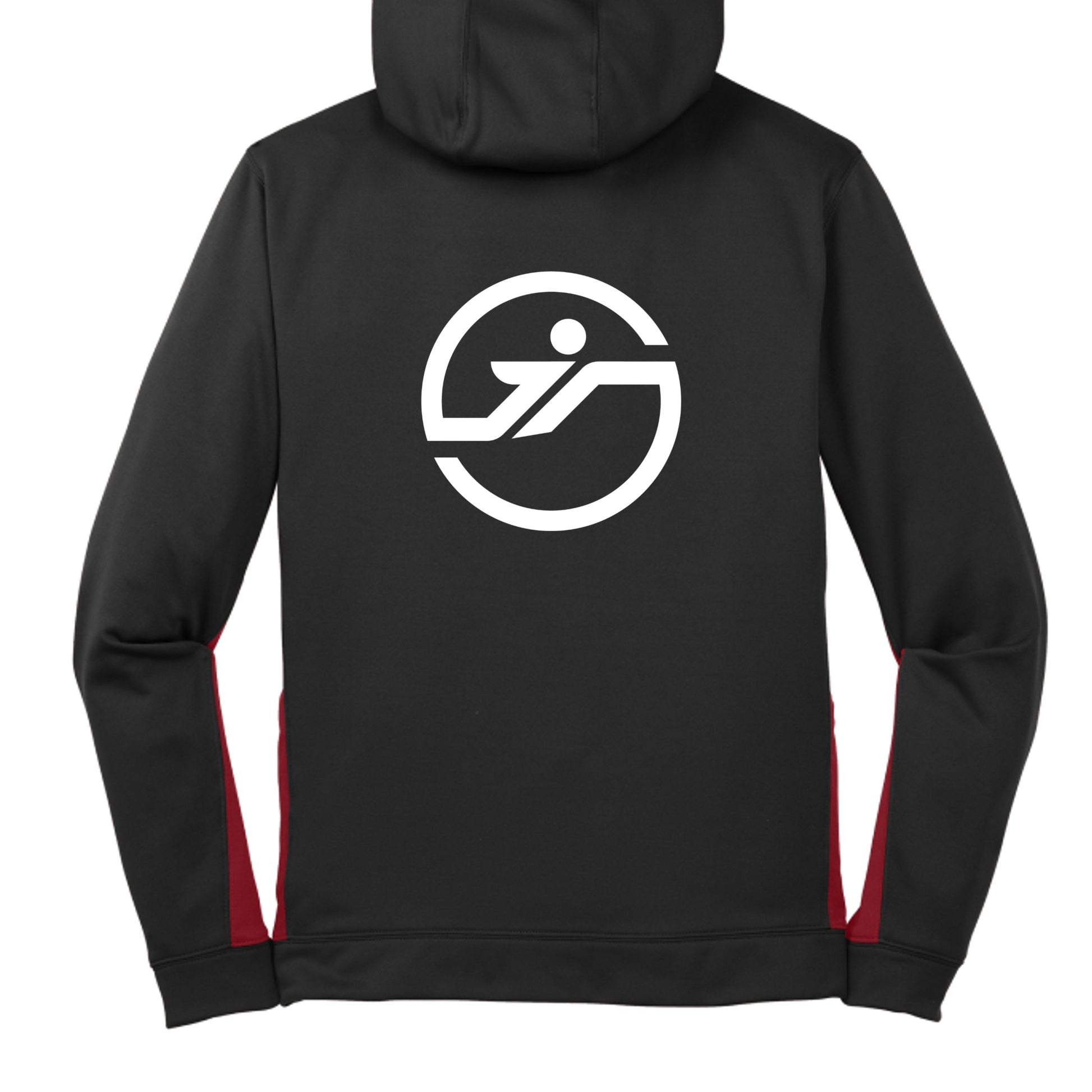 Blk/Deep Red - YST235 - BACK