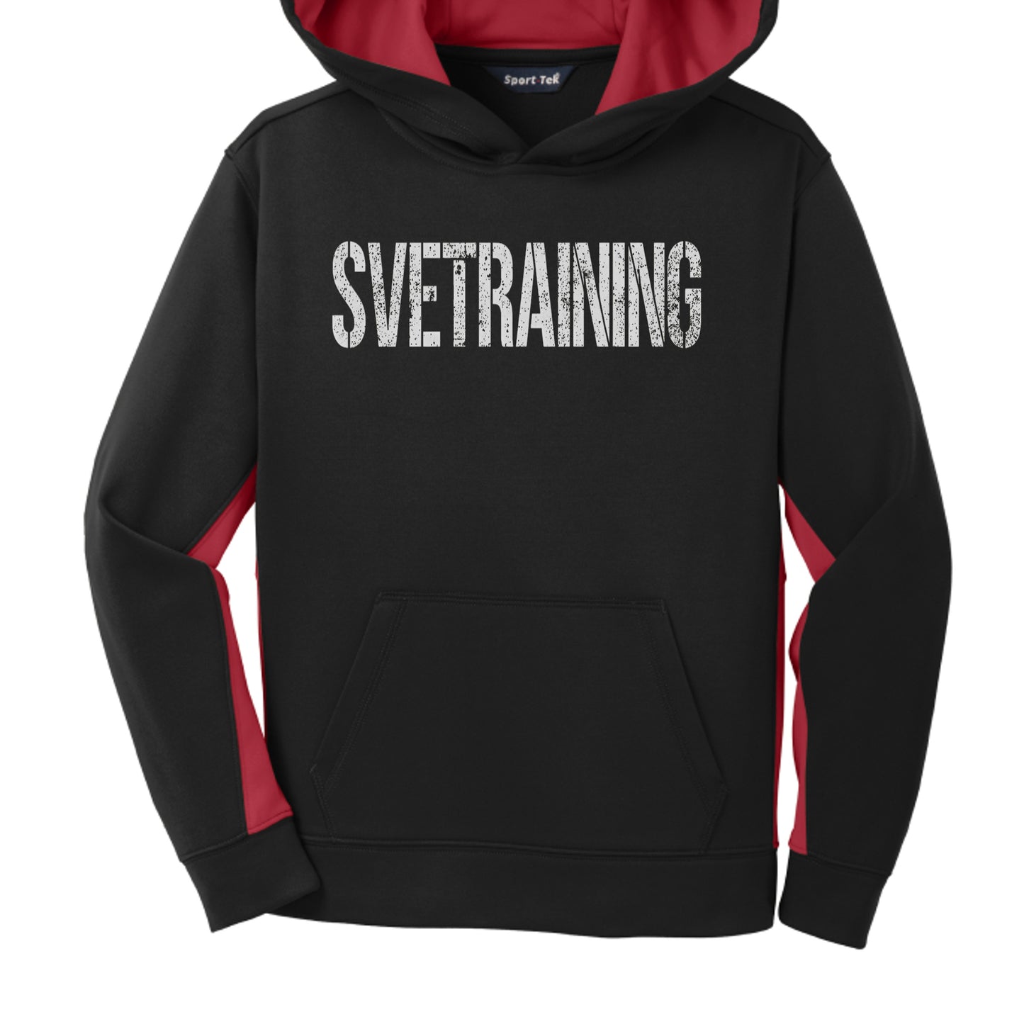 Blk/Deep Red - YST235 - FRONT