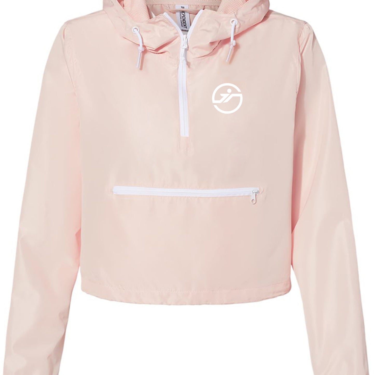 Blush/ White Zipper - EXP64CRP - FRONT