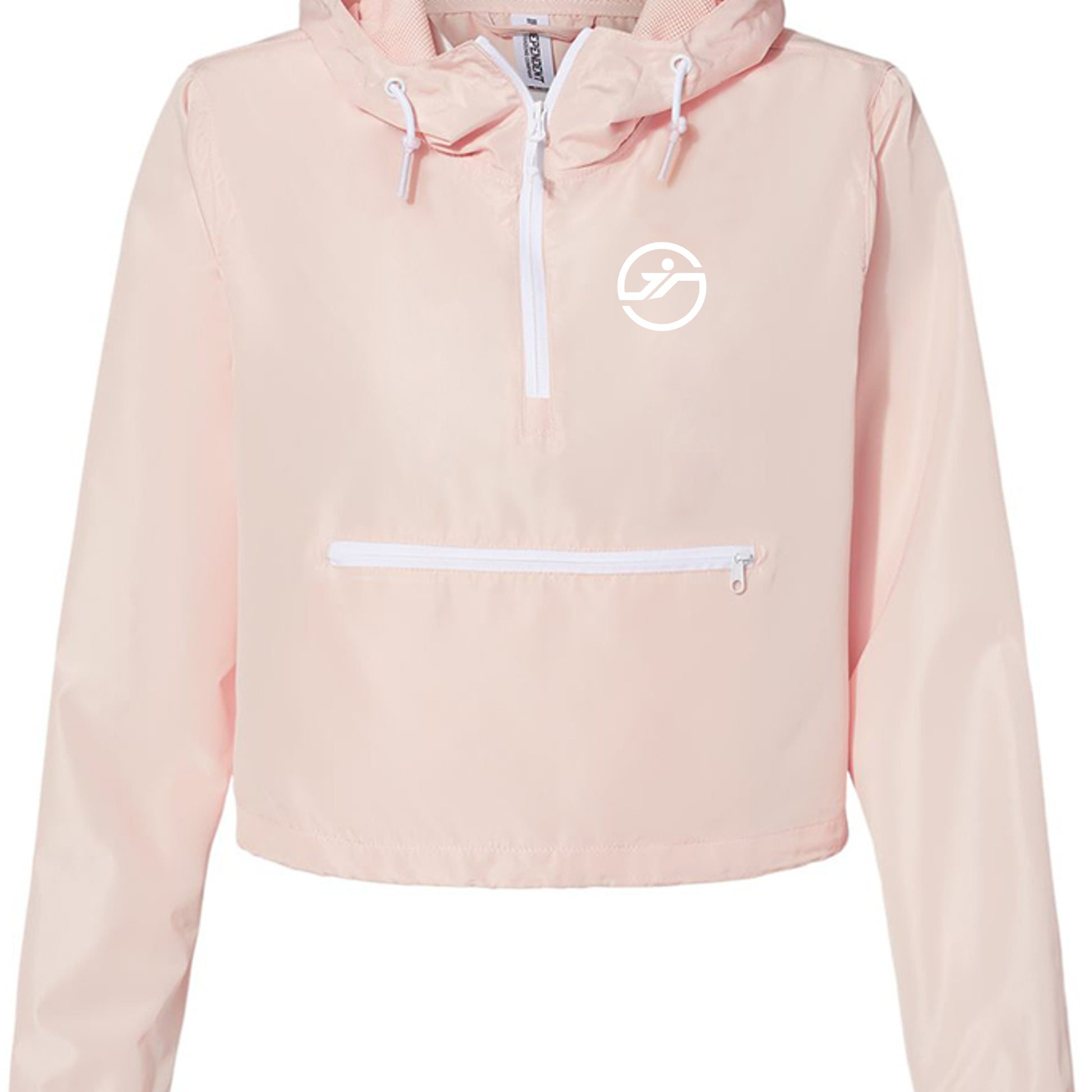 Blush/ White Zipper - EXP64CRP - FRONT