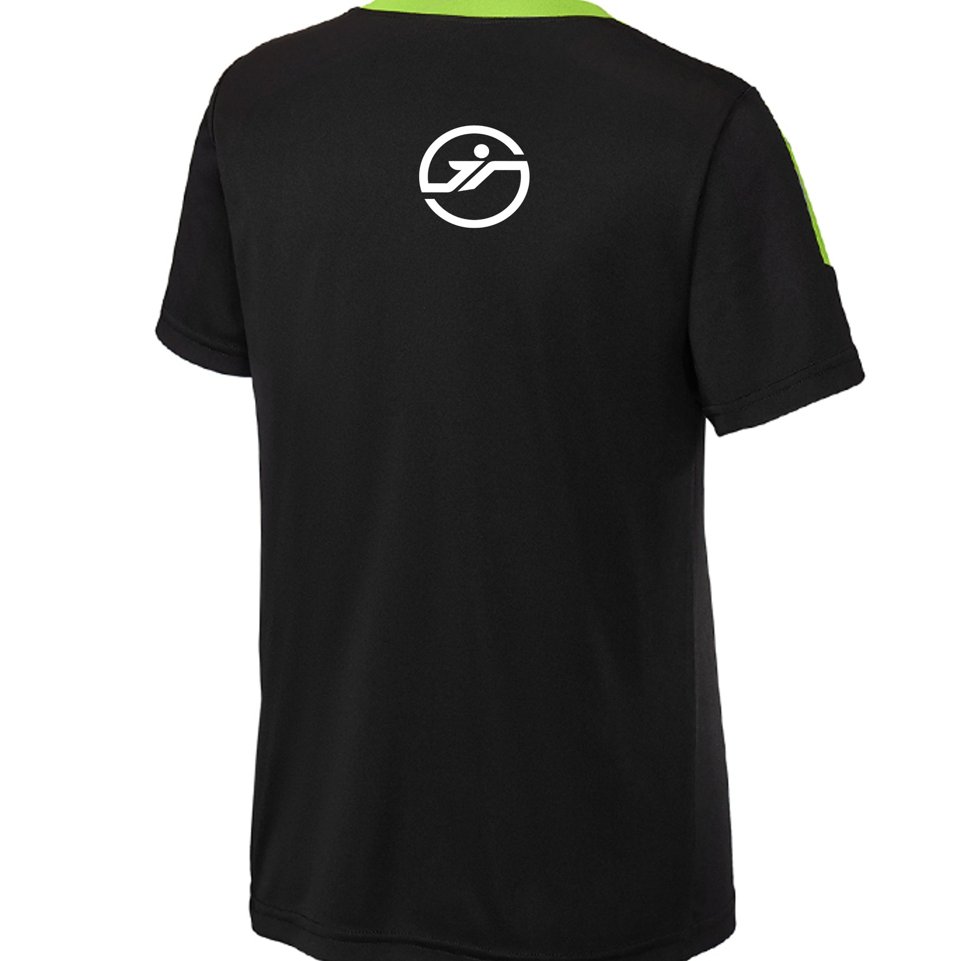 Black/Lime Shock - YST100 - BACK
